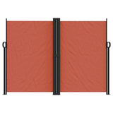 Windscherm uittrekbaar 180x600 cm terracotta - AllerleiShop