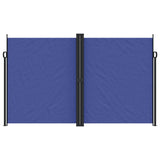 Windscherm uittrekbaar 200x600 cm blauw - AllerleiShop