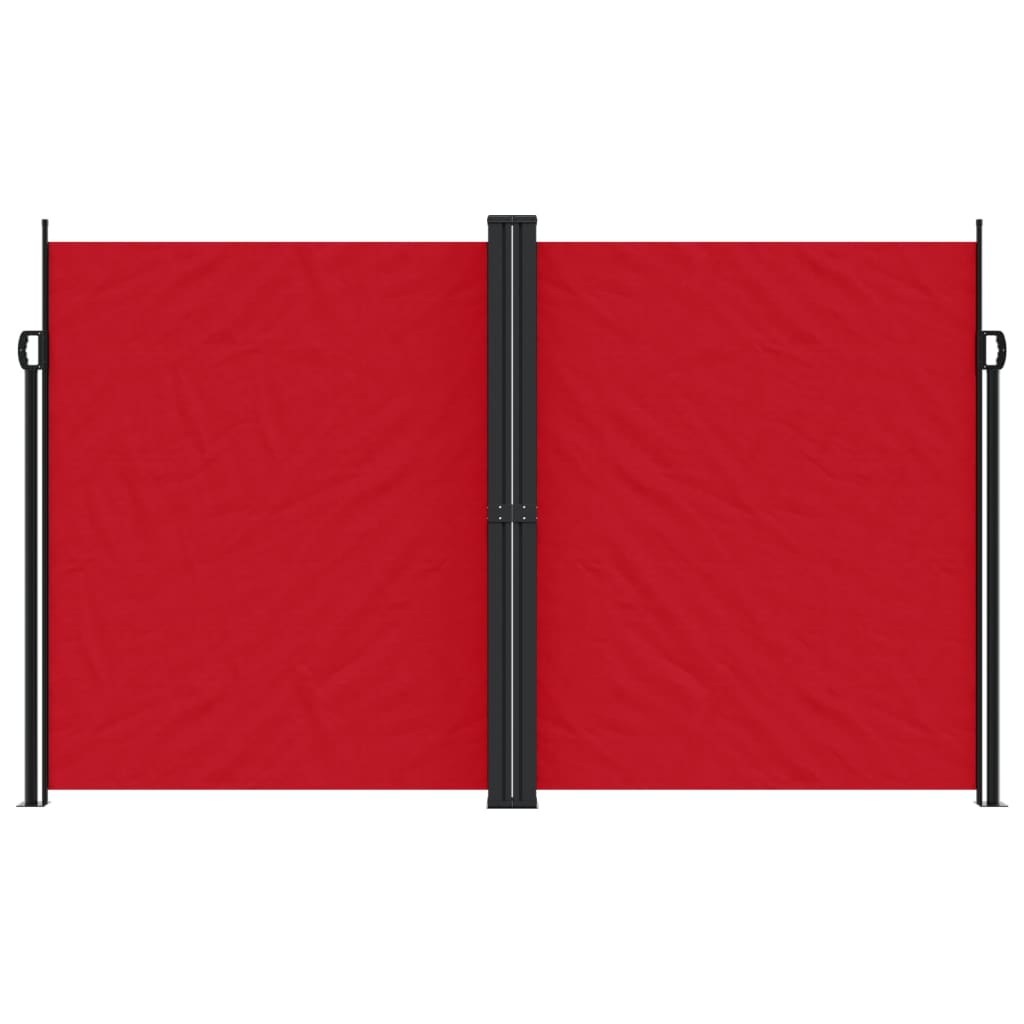 Windscherm uittrekbaar 200x600 cm rood - AllerleiShop