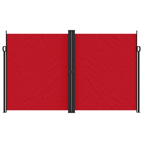 Windscherm uittrekbaar 200x600 cm rood - AllerleiShop