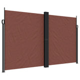 Windscherm uittrekbaar 200x600 cm bruin - AllerleiShop