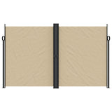 Windscherm uittrekbaar 200x600 cm beige - AllerleiShop