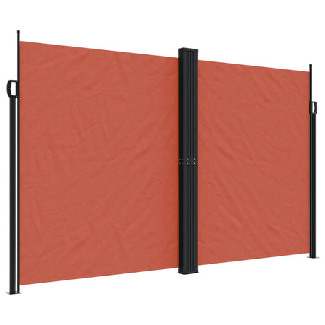 Windscherm uittrekbaar 200x600 cm terracotta - AllerleiShop