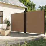 Windscherm uittrekbaar 200x600 cm taupe - AllerleiShop