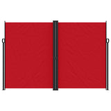 Windscherm uittrekbaar 220x600 cm rood - AllerleiShop