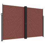 Windscherm uittrekbaar 220x600 cm bruin - AllerleiShop