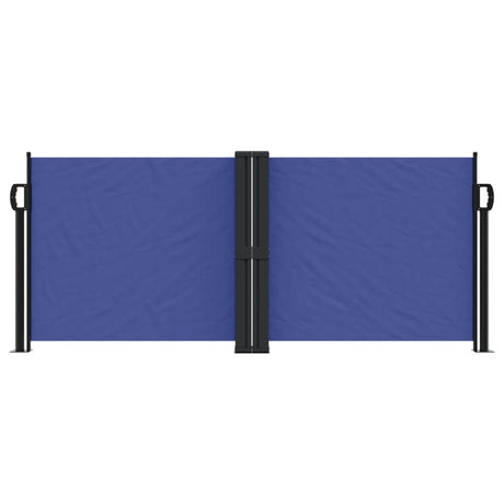 Windscherm uittrekbaar 100x1000 cm blauw - AllerleiShop