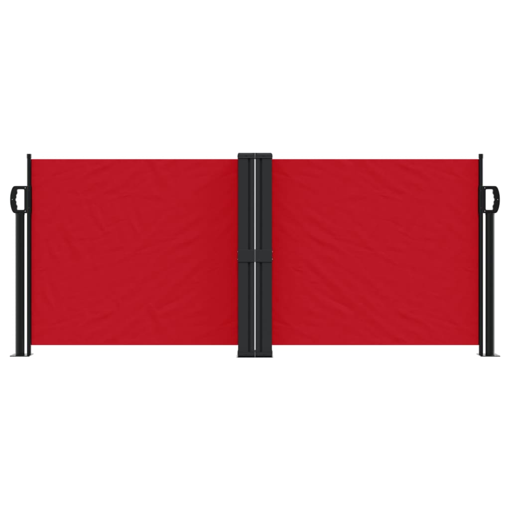 Windscherm uittrekbaar 100x1000 cm rood - AllerleiShop