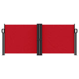 Windscherm uittrekbaar 100x1000 cm rood - AllerleiShop