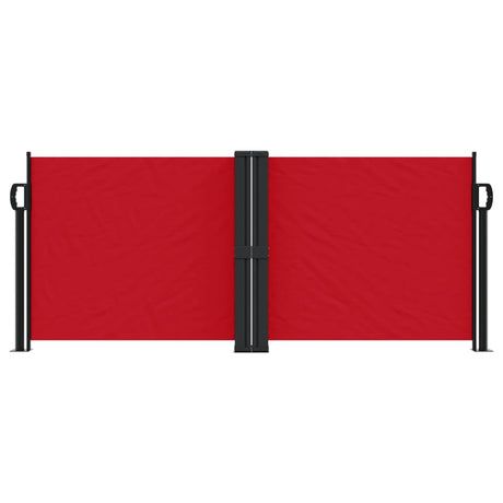 Windscherm uittrekbaar 100x1000 cm rood - AllerleiShop