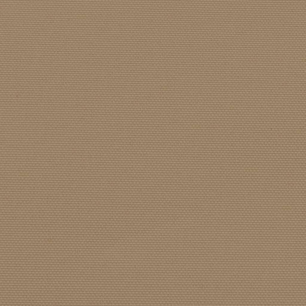 Windscherm uittrekbaar 100x1000 cm taupe - AllerleiShop