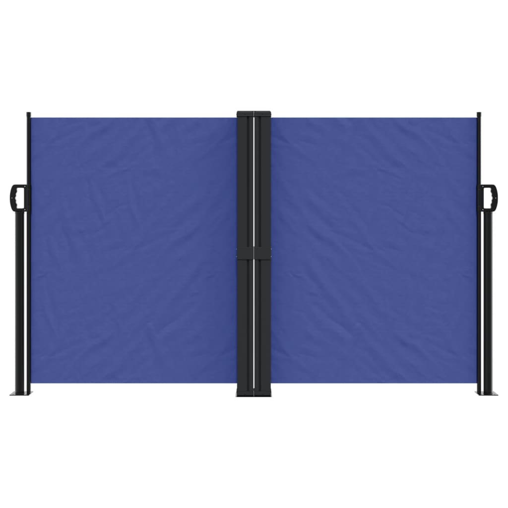 Windscherm uittrekbaar 140x1000 cm blauw - AllerleiShop