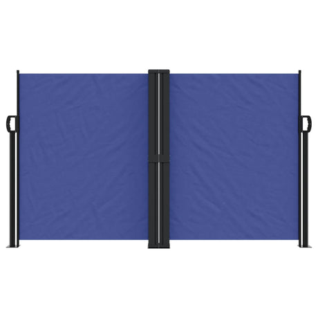 Windscherm uittrekbaar 140x1000 cm blauw - AllerleiShop