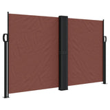 Windscherm uittrekbaar 140x1000 cm bruin - AllerleiShop