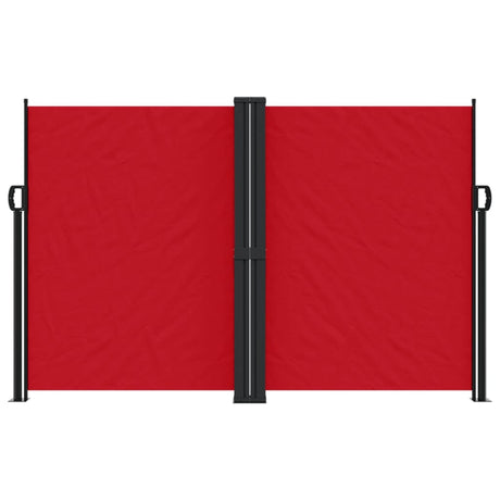 Windscherm uittrekbaar 160x1000 cm rood - AllerleiShop