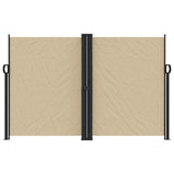 Windscherm uittrekbaar 160x1000 cm beige - AllerleiShop