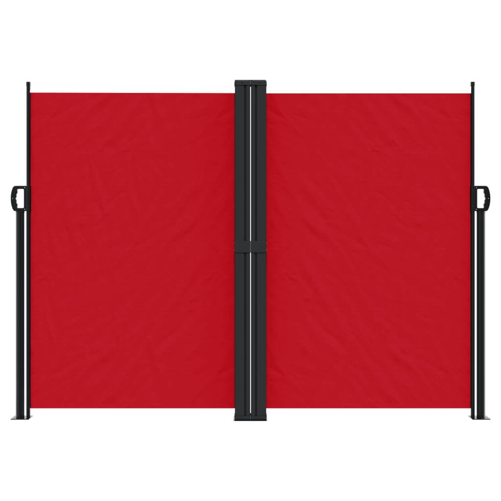 Windscherm uittrekbaar 180x1000 cm rood - AllerleiShop