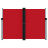 Windscherm uittrekbaar 180x1000 cm rood - AllerleiShop