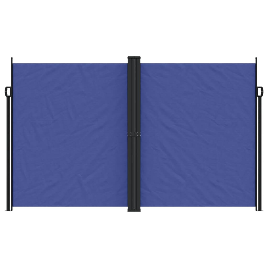 Windscherm uittrekbaar 200x1000 cm blauw - AllerleiShop