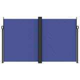 Windscherm uittrekbaar 200x1000 cm blauw - AllerleiShop