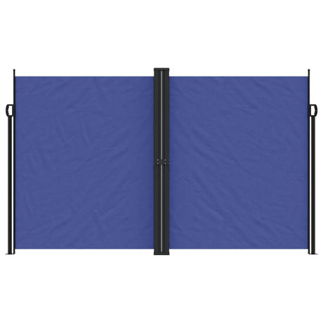 Windscherm uittrekbaar 200x1000 cm blauw - AllerleiShop