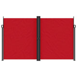 Windscherm uittrekbaar 200x1000 cm rood - AllerleiShop