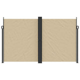 Windscherm uittrekbaar 200x1000 cm beige - AllerleiShop