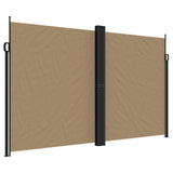 Windscherm uittrekbaar 200x1000 cm taupe - AllerleiShop