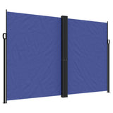 Windscherm uittrekbaar 220x1000 cm blauw - AllerleiShop