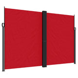 Windscherm uittrekbaar 220x1000 cm rood - AllerleiShop