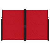 Windscherm uittrekbaar 220x1000 cm rood - AllerleiShop