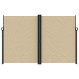 Windscherm uittrekbaar 220x1000 cm beige - AllerleiShop