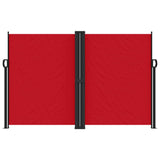 Windscherm uittrekbaar 160x1200 cm rood - AllerleiShop