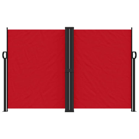 Windscherm uittrekbaar 160x1200 cm rood - AllerleiShop