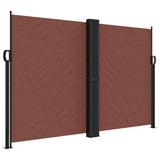 Windscherm uittrekbaar 160x1200 cm bruin - AllerleiShop