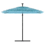 Parasol met stalen paal 246x246x230 cm blauw - AllerleiShop