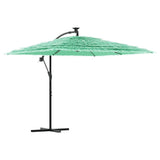 Parasol met stalen paal 246x246x230 cm groen - AllerleiShop