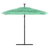 Parasol met stalen paal 246x246x230 cm groen - AllerleiShop