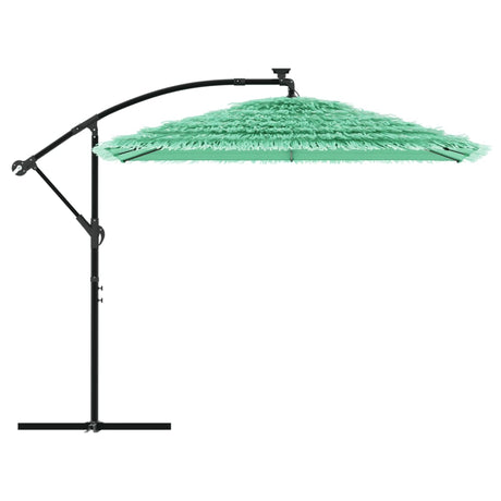 Parasol met stalen paal 246x246x230 cm groen - AllerleiShop