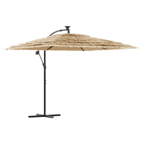 Parasol met stalen paal 269x269x235 cm bruin - AllerleiShop