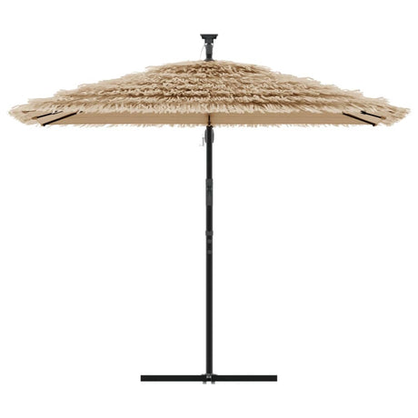 Parasol met stalen paal 269x269x235 cm bruin - AllerleiShop