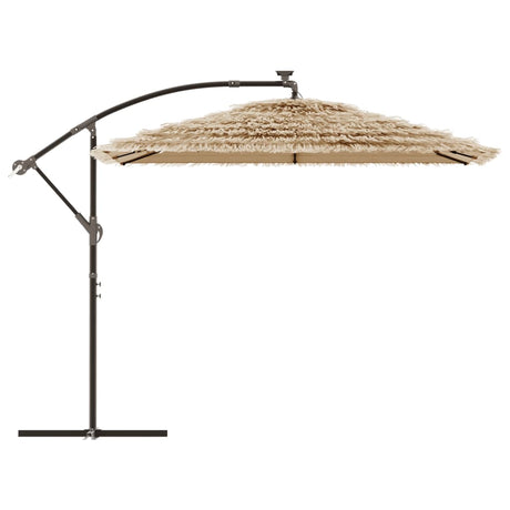 Parasol met stalen paal 269x269x235 cm bruin - AllerleiShop