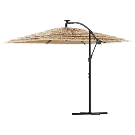 Parasol met stalen paal 269x269x235 cm bruin - AllerleiShop