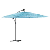 Parasol met stalen paal 269x269x235 cm blauw - AllerleiShop