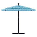 Parasol met stalen paal 269x269x235 cm blauw - AllerleiShop