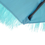 Parasol met stalen paal 269x269x235 cm blauw - AllerleiShop