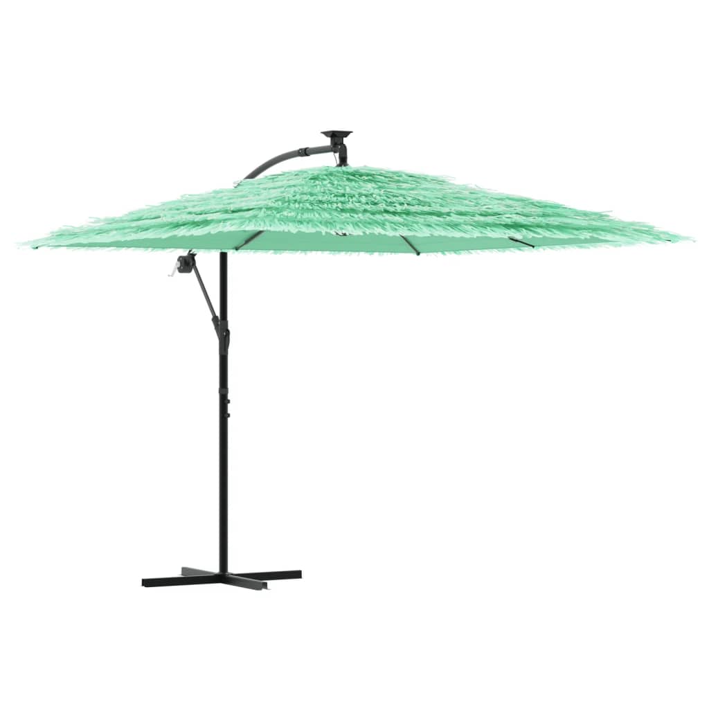 Parasol met stalen paal 269x269x235 cm groen - AllerleiShop