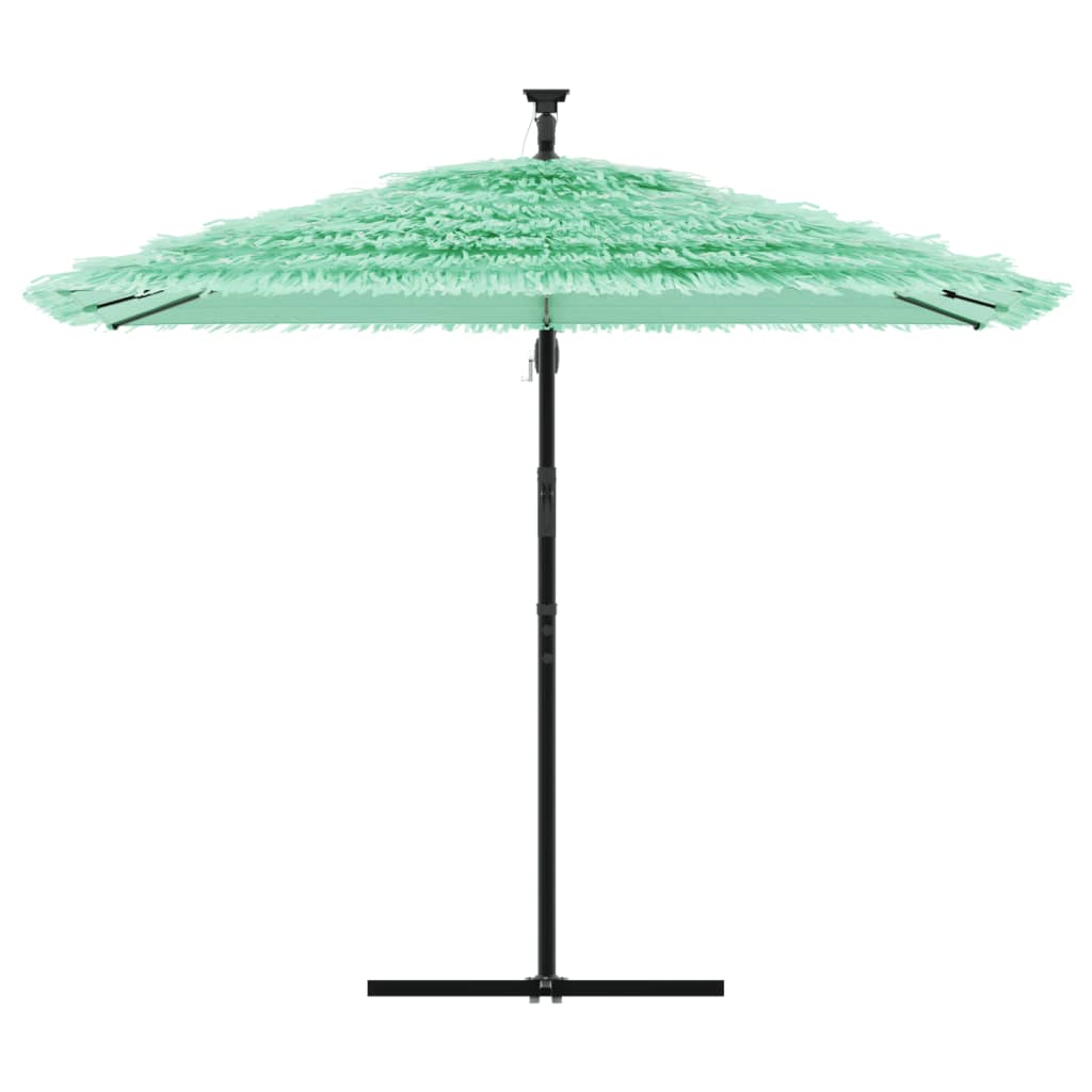 Parasol met stalen paal 269x269x235 cm groen - AllerleiShop