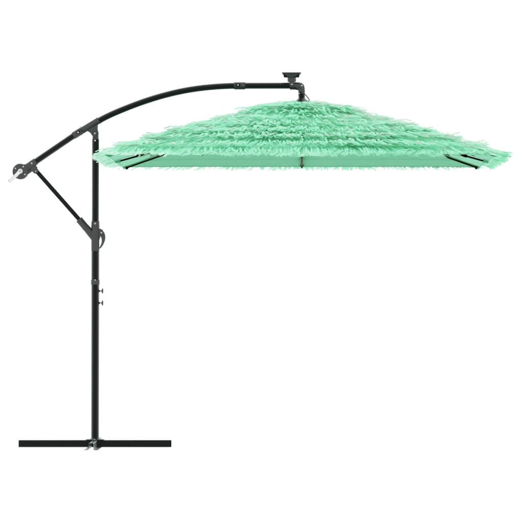 Parasol met stalen paal 269x269x235 cm groen - AllerleiShop