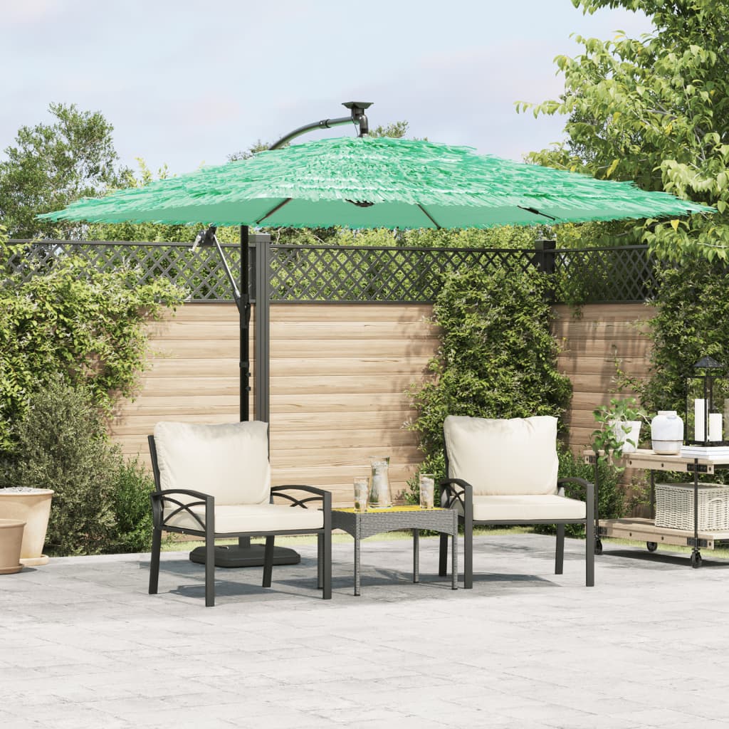 Parasol met stalen paal 269x269x235 cm groen - AllerleiShop